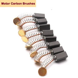 8pcs 4.7x5x8mm Mini Drill Electric Grinder Replacement Carbon Brushes Spare Parts for Electric Motors Dremel Rotary Tools