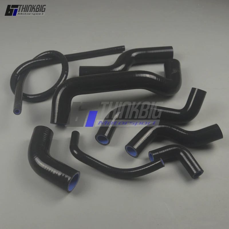 Silicone Radiator Hose Kit For 1989-1993 Toyota Celica GT-Four ST185 RC 3S-GTE (8pcs)