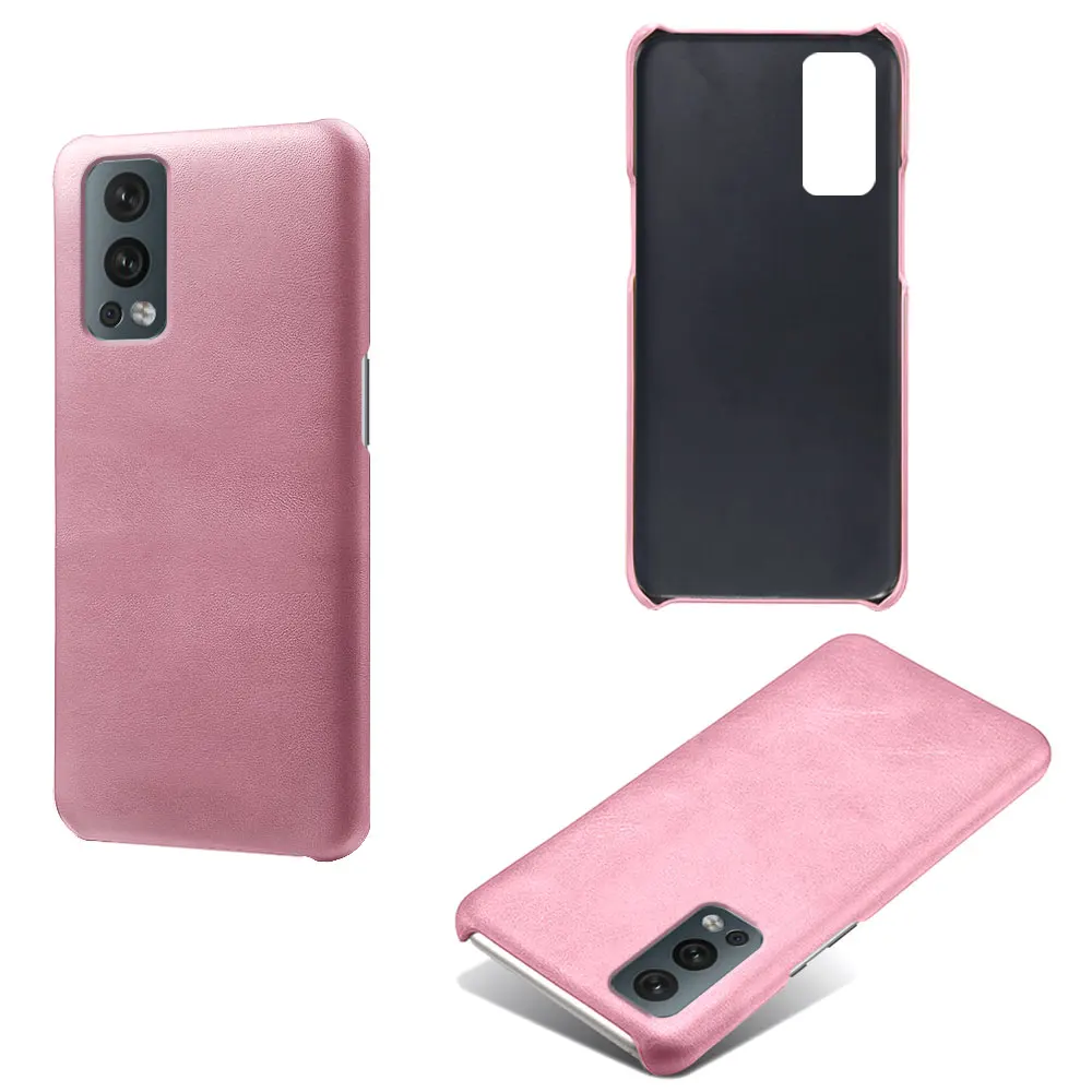 OnePlus Nord 2 5G Case Luxury Vegan PU Leather Cover For One Plus 1+ Nord2 Funda Wearable Slim Coque For 1+Nord2 5G 6.43\