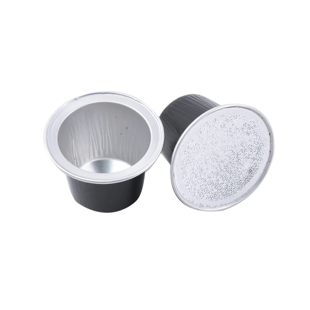 1000PCS Nespresso Coffee Capsules Machine-sealed Aluminum Lids Compatible With Nespresso Capsules Disposable Pod Sealing Film