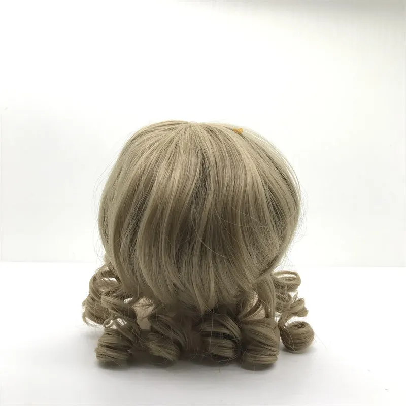 NPK 55cm Reborn Baby Girl Hair Wig For Bebe Reborn Menina Washable Silicone Dolls Reborn Sticked Hair Wig For DIY Reborn Dolls