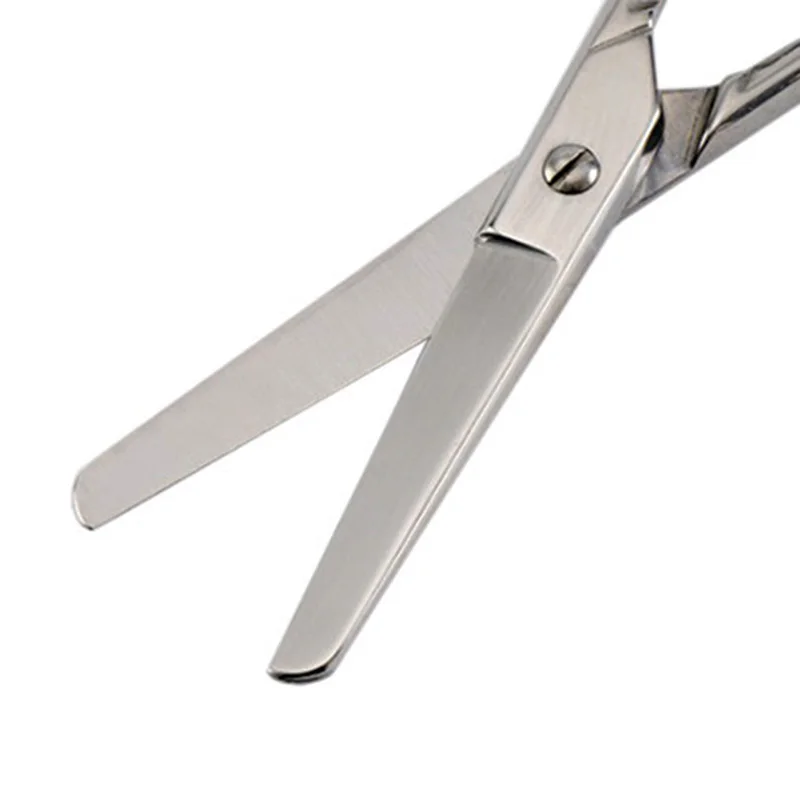 Stainless Steel Inox Curved Nail Scissors With Round Tips For Diabeticsor Kids Office Scissors