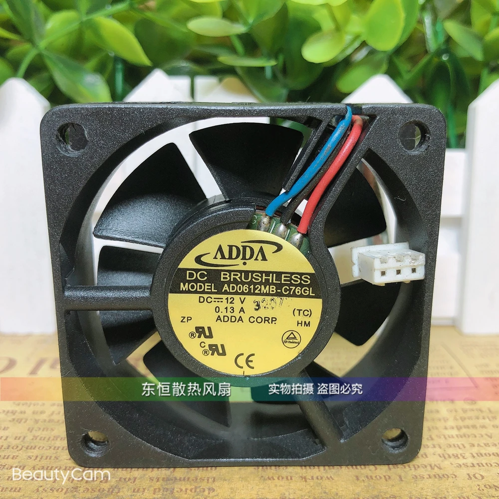 

New original AD0612MB-C76GL 12V 0.13A 6cm 6020 silent ball server cooling fan