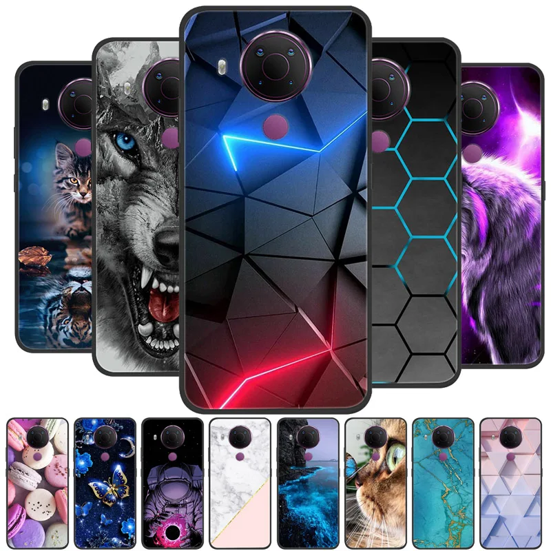 For Nokia 5.4 Case Soft Silicon TPU Phone Back Cover For Nokia 5.4 Cases Bumper for Nokia 5.4 Nokia5.4 Fundas Coque Shell