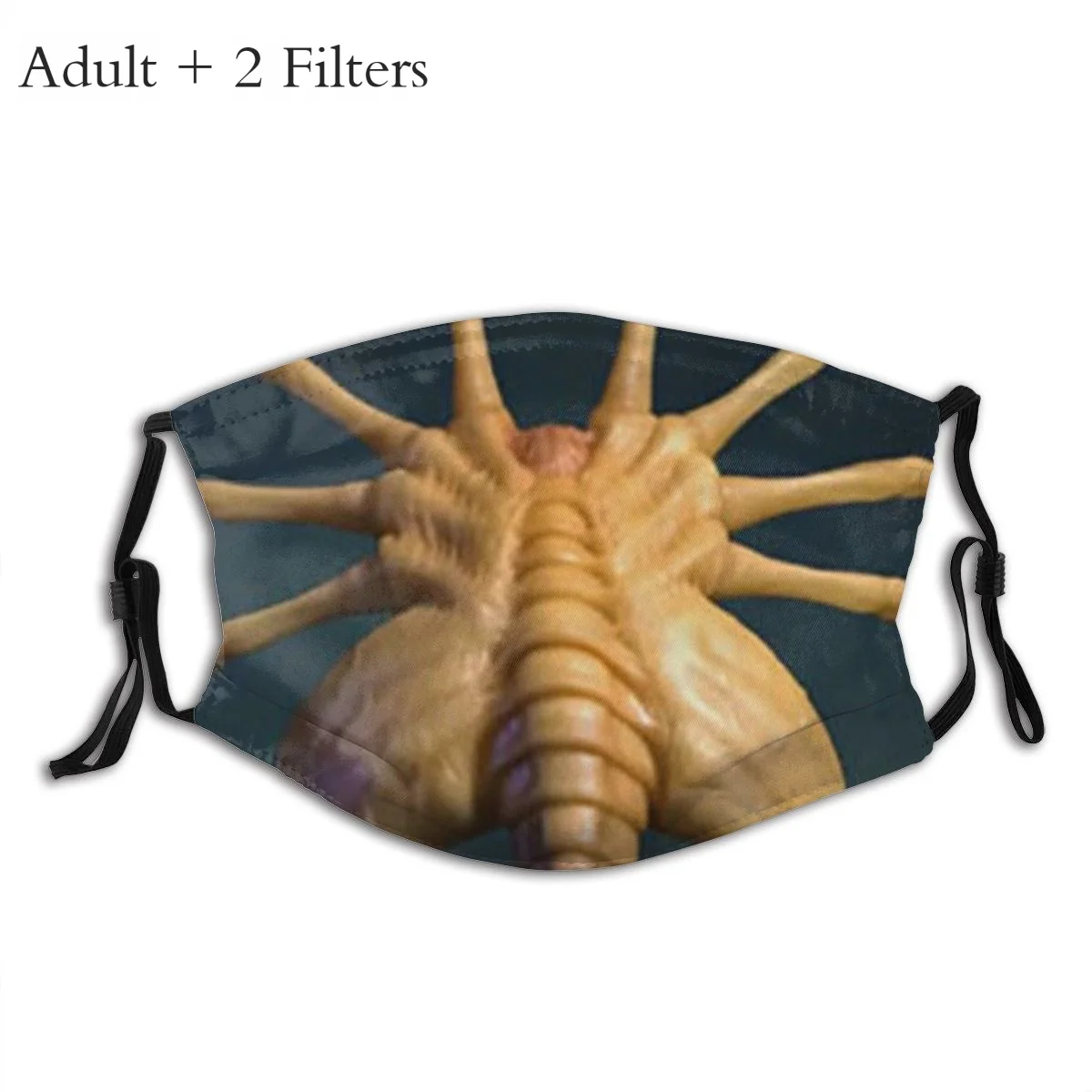 Face Hugger Friends Unisex odporna na kurz osłona na usta maska Alien Ripley Space Horror film z filtrami ochrona Respirator