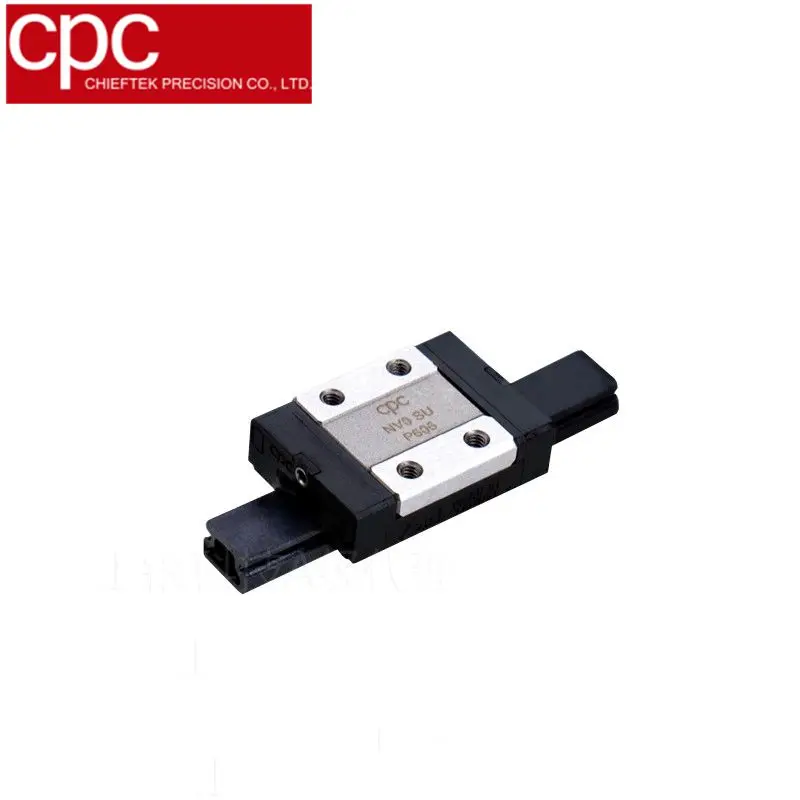 Taiwan CPC stainless steel linear guide block carriage MR9MN MR12MN MR9ML MR12ML match MR9M MR12M linear rail for 3D printer CNC