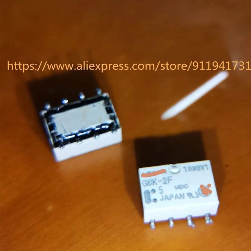 

2PCS G6K-2F-5VDC G6K-2F G6K-2F-5 Electronic components chip IC