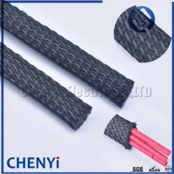 10M Width 4/6/8/10/12/14/16/20/30mm Cable Sleeve black Wire Protection PET Nylon Cable Sleeves wire cable Braided Cable Sleeve