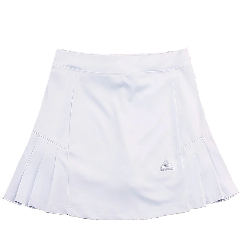 New Women\'s quick-dry sports tennis Culottes badminton short skirt with Safety Shorts, Running sports yoga shorts Skort skirts