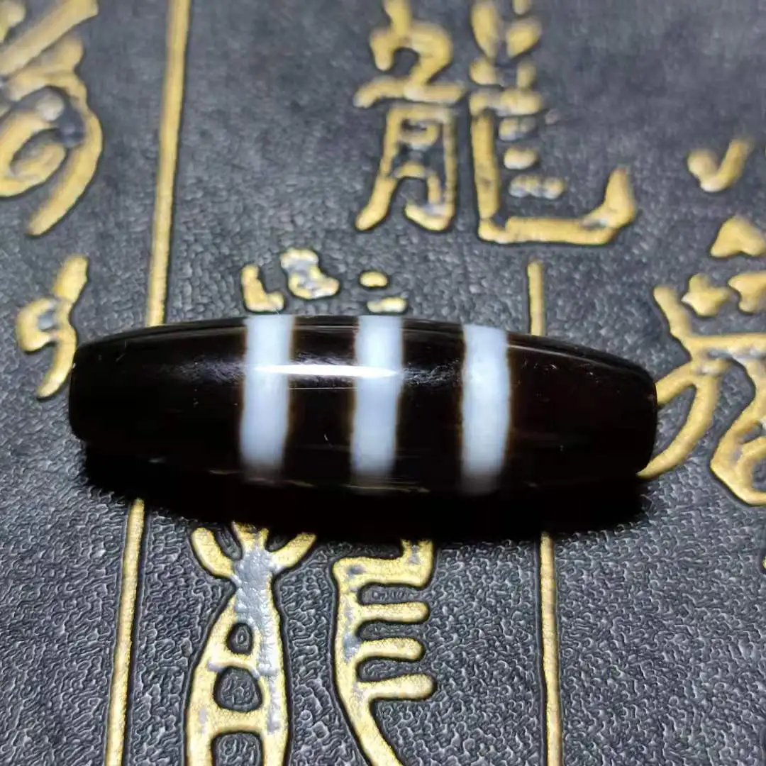 High Qaulity Natural Agate Strip Great Quality Loosing Beads Oval Tibetan Dzi Beads Free Shipping