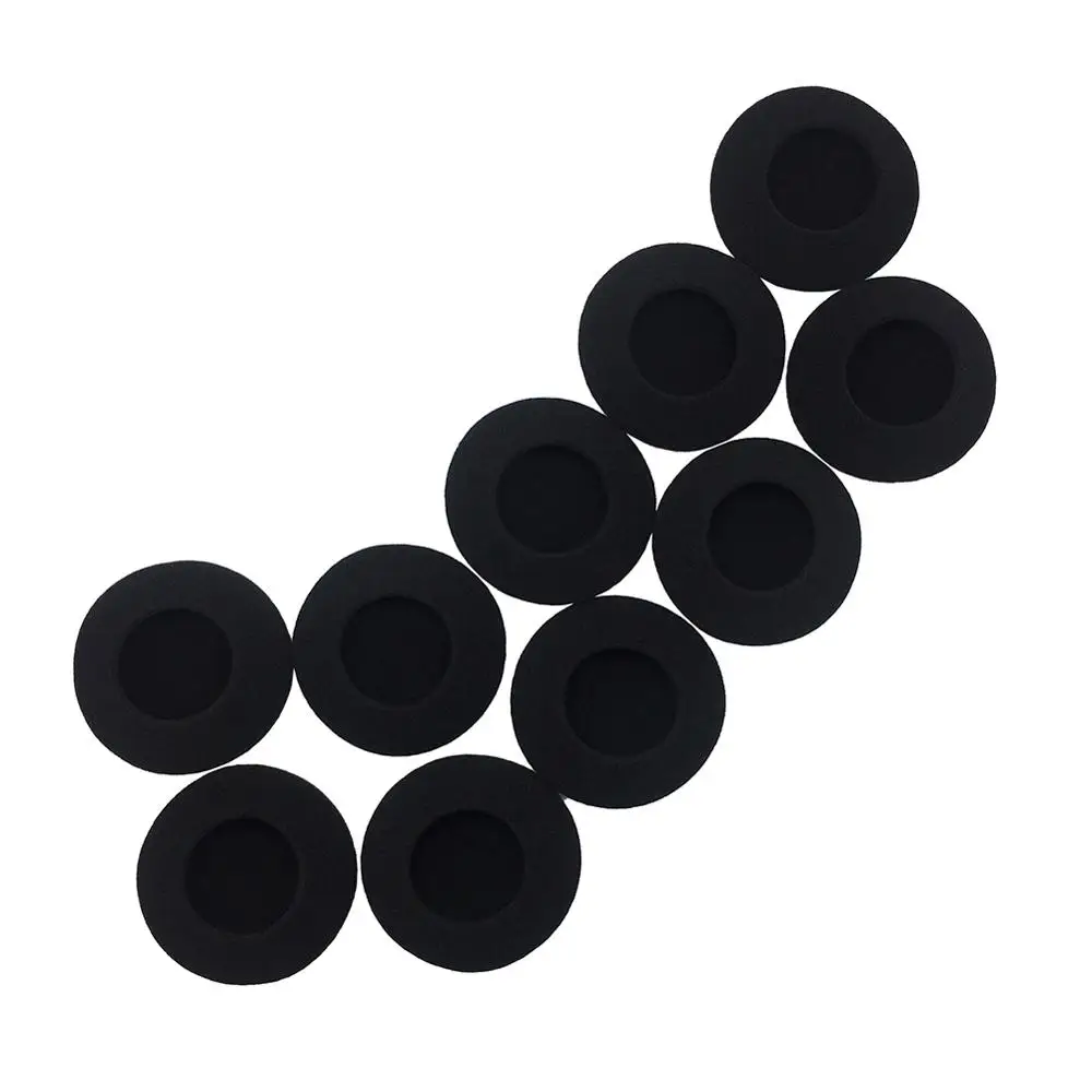 EarTlogis Sponge Replacement Ear Pads for Plantronics Pulsar P590 P-590 P 590 Headset Parts Foam Cover Earbud Tip Pillow