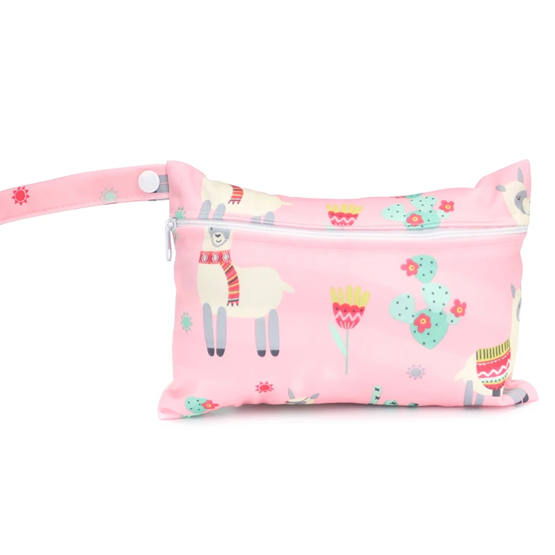 35 pattern NEW Size: 15*22.5CM Wetbags Washable Reusable Cloth diaper Nappies Bags Waterproof Swim Sport Travel Carry bag