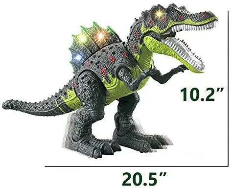 Big Size Electric Dinosaur Toy Jurassic Park World Walking Dinosaur Robot With Light Sound Tyrannosaurus Rex Toys For Boys Kid