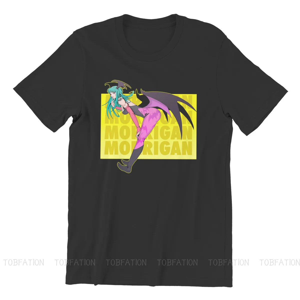 Morrigan Aensland Unique TShirt Darkstalkers Vampire Vanpaia Game Top Quality New Design Graphic  T Shirt Short Sleeve Ofertas