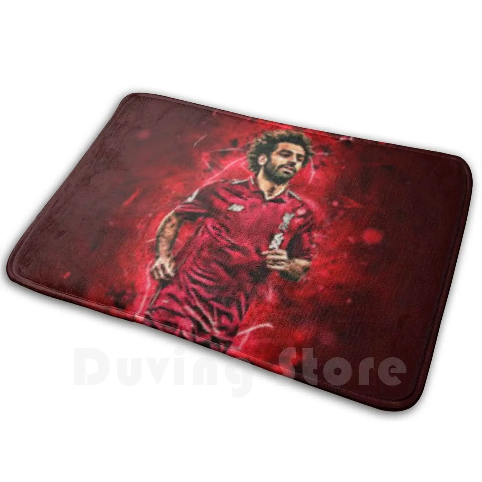 Mohamed Salah Carpet Mat Rug Cushion Soft Goal Goalkeeper Field Match Players Soccer Football Mohamed Salah Salah