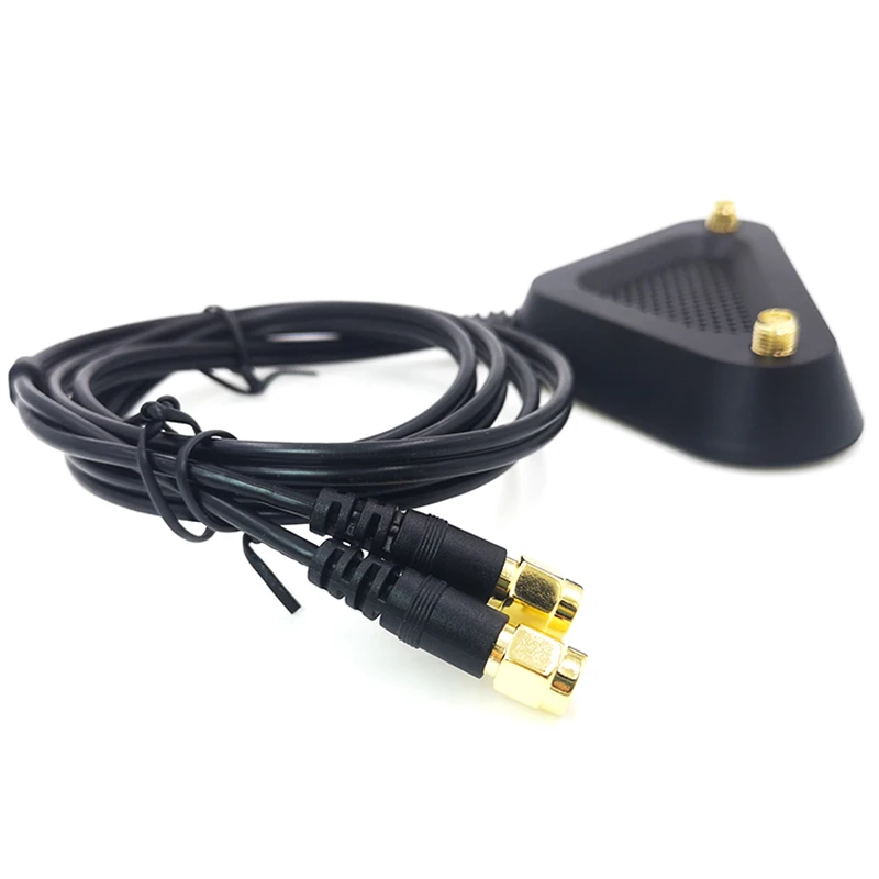 Hot 2.4G/5G Dual Frequency Extension Cable Antenna Wifi Router Wireless Network Card 8Db Sma Antenna Magnetic Suction Base