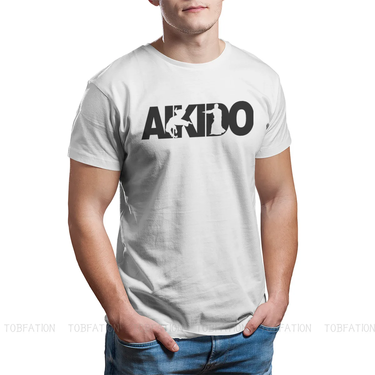 Cool Style TShirt Aikido Hapkido Boken TANTO JO Martial Arts Comfortable New Design Graphic T Shirt Stuff Hot Sale