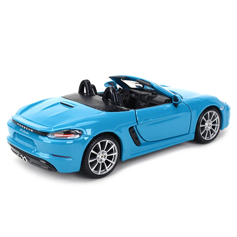 Bburago 1:24 Porsche 718 Boxster Sport Auto Statische Gegoten Voertuigen Collectible Model Auto Speelgoed