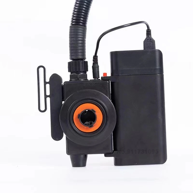 5V Electric Blower Dust-Proof Welding And Spray Painting Electric Respirator Compatible With A Variety Of Mask Filter Boxes