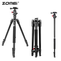 ZOMEI M6 161cm Aluminum Alloy Panoramic Ball Head Professional Portable Lightweight Studio Tripod Monopod for DSLR Camera