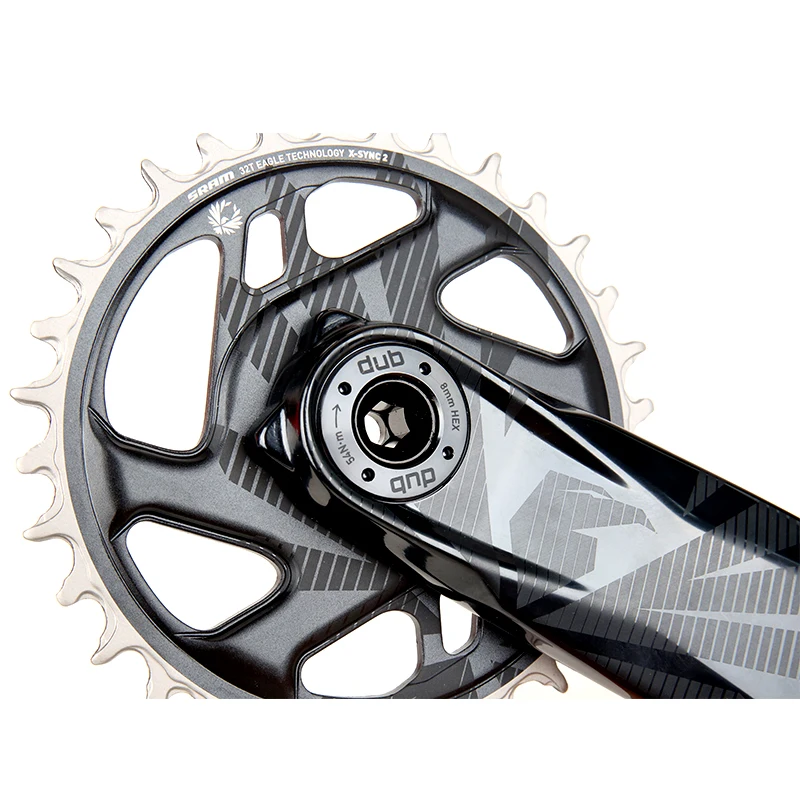 Original SRAM FC GX EAGLE DUB Crankset 1X12 12V Speed MTB Crankset 170 175mm 32 34T 3mm 6mm boost Chainring Bicycle Accessories