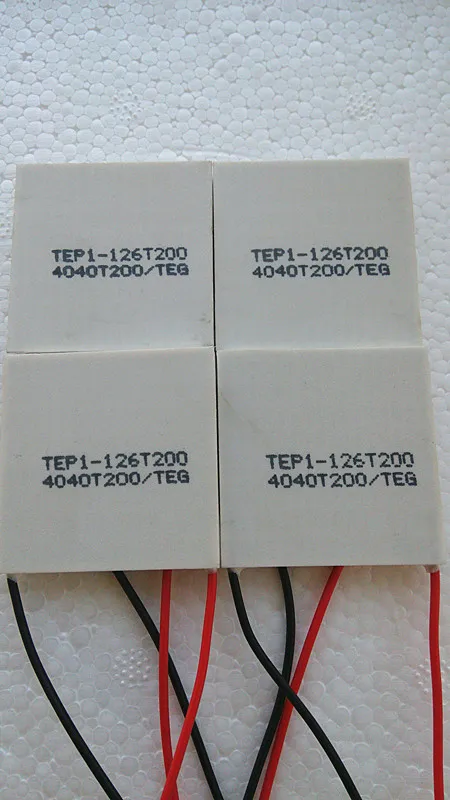 Generador termoeléctrico TEP1-126T200, 40x40mm, económico que TEP1-142T300