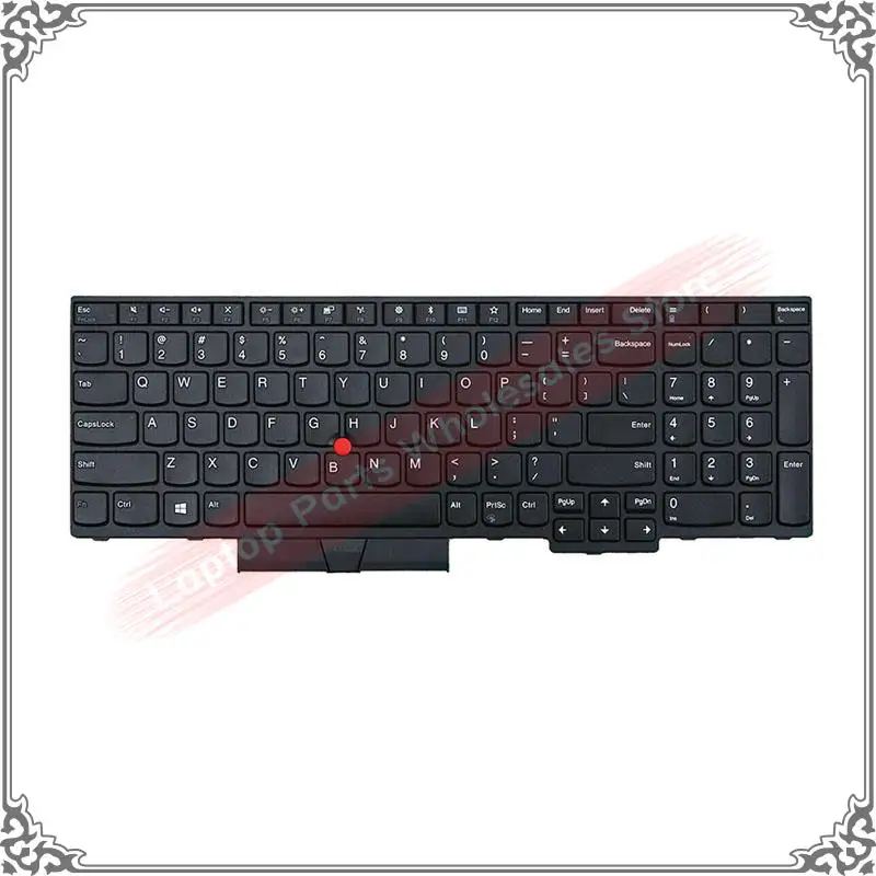 Original For Lenovo ThinkPad E580 E585 E590 L580 P52 US Keyboard with Backlit with Pointing Stick 01YP560