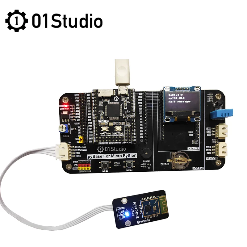 01Studio Pyiot-Ble Module TLSR8266 Uart Laag Verbruik Bluetooth Ble 4.0 Module Micropython Development Board