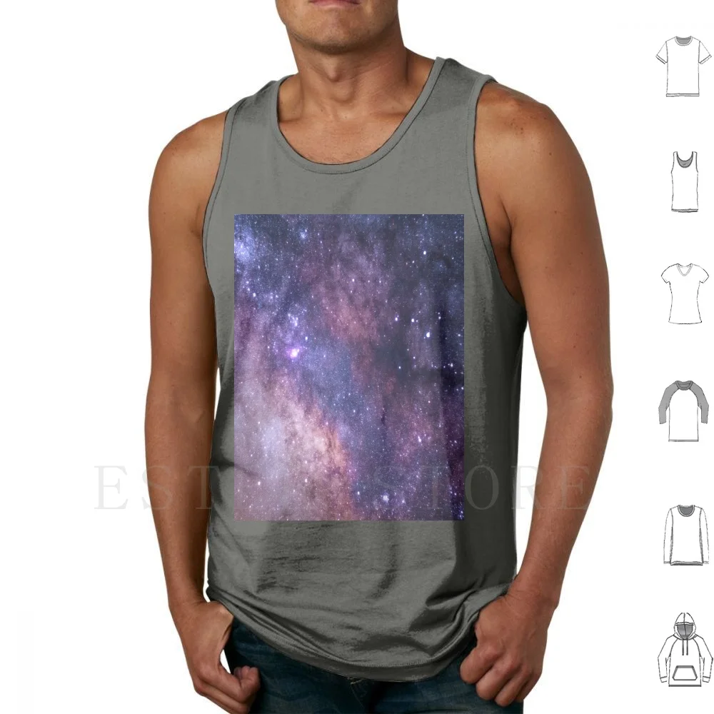 Débardeur de galaxie de type incroyable, gilet Space Cosmos Macrocosm Star Star Binary Star Cluster Cluster Galaxy Universe