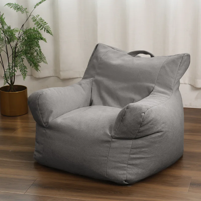 Dropshipping Katoenen Doek Nieuwe Luie Zitzak Banken Cover Zonder Filler Tatami Stoelen Covers Banken Voor Woonkamer