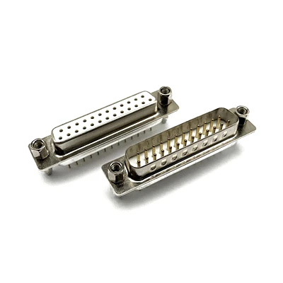 DB9 DB15 DB25 DB37 DP9/15/25/37 Pin Straight 180 Degree Male Female Plug D-sub PCB Mounting Connector DP9 DP15 DP25 DP37 White