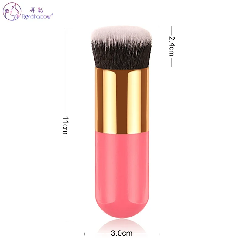 Ronshadow Single Portable Foundation Powder Cosmetic Makeup Brush Beauty Pudgy Make Up image 5
