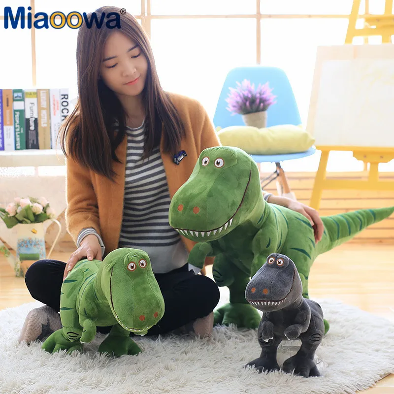 1pc 40cm New Dinosaur Plush Toys Hobbies Cartoon Tyrannosaurus Stuffed Toy Dolls for Children Boys Baby Birthday Christmas Gift