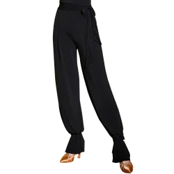 Latina Dance Pants For Women Latin Dance Costume Ballroom Dance Wear Fall Clothes Tango Dance Outfits Sumba Rumba Pants Ballroom