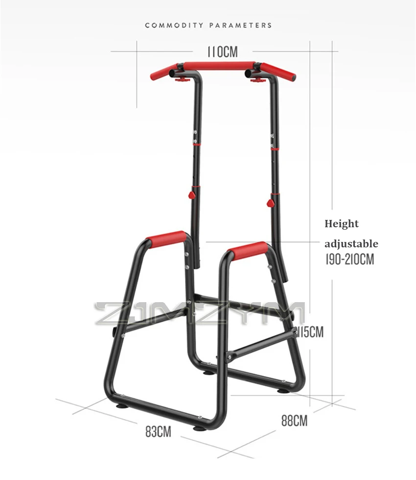 Multifunction Indoor Pull Up Bar Horizontal Bars Muscle Trainer Workout Pull Up Station Power Tower Home Gym Fitness Equipment