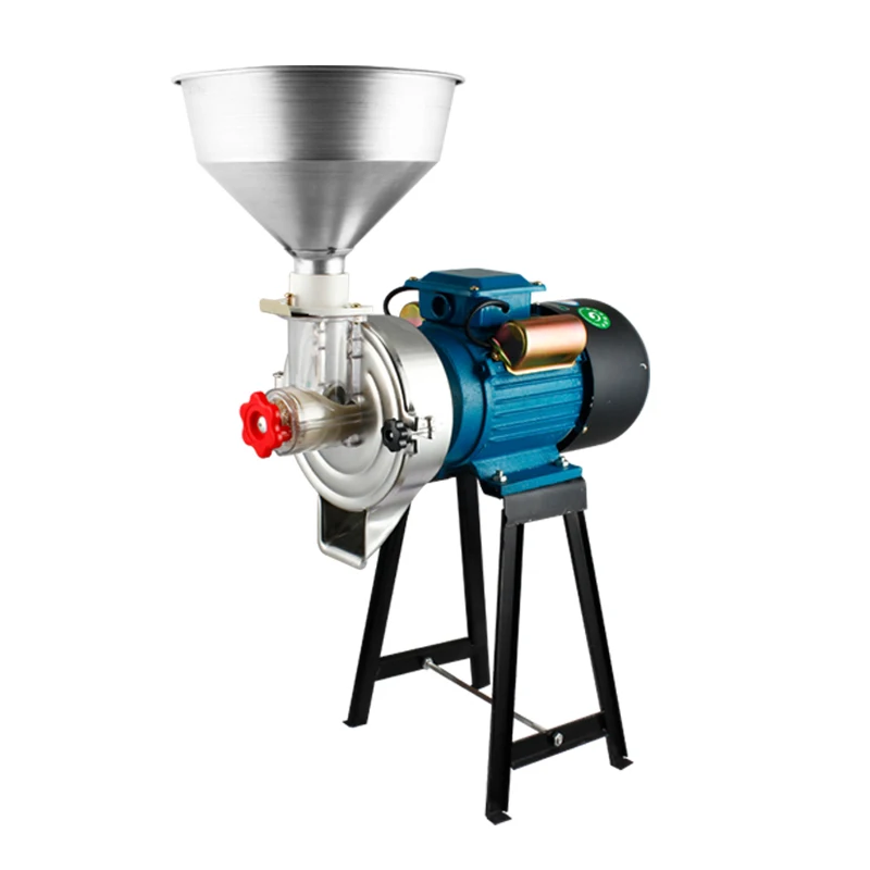 

Commercial Grain Grinding Machine Stainless Steel Head Soymilk Miller Rice Milk Machine Tofu Grinder Machine Household 2200W Hot