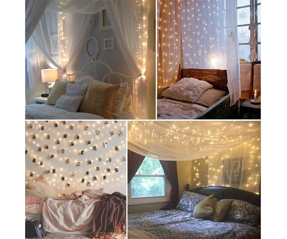 Led Solar Copper Wire Lamp Outdoor Solar Fairy Lights 5M 10M 20M Kerst String Light For Wedding Garden Solar String Light