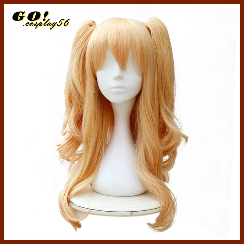 

Shitorasu Aihara Mei Aihara Yuzu Cosplay Wig Black Straight Blonde Curls Ponytails Synthetic Hair for Adult