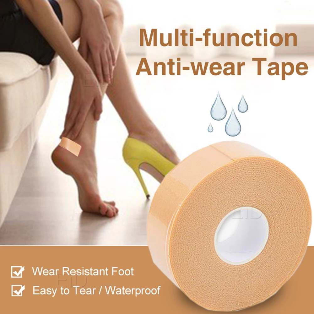 1Pcs Multi-Functionele Bandage Medische Rubber Gips Tape Zelfklevende Elastische Wrap Anti-Wear Waterdichte Hak sticker Voet Pad