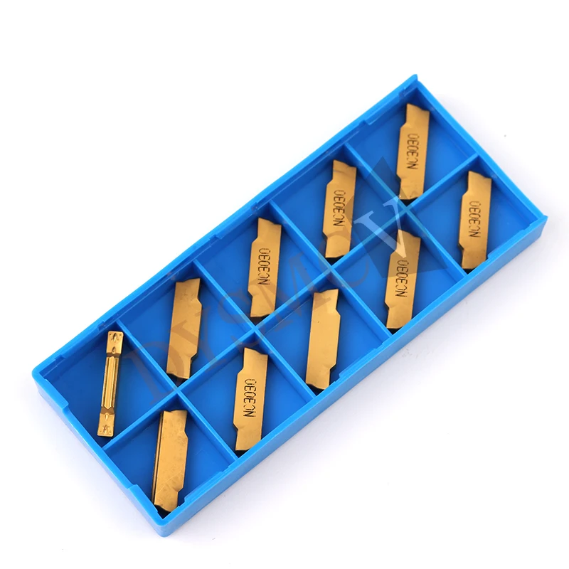 10 Units MGMN200 carbide insert + 1 piece of high strength clamping MGIVR2016-2 turning tool boring bar support + key