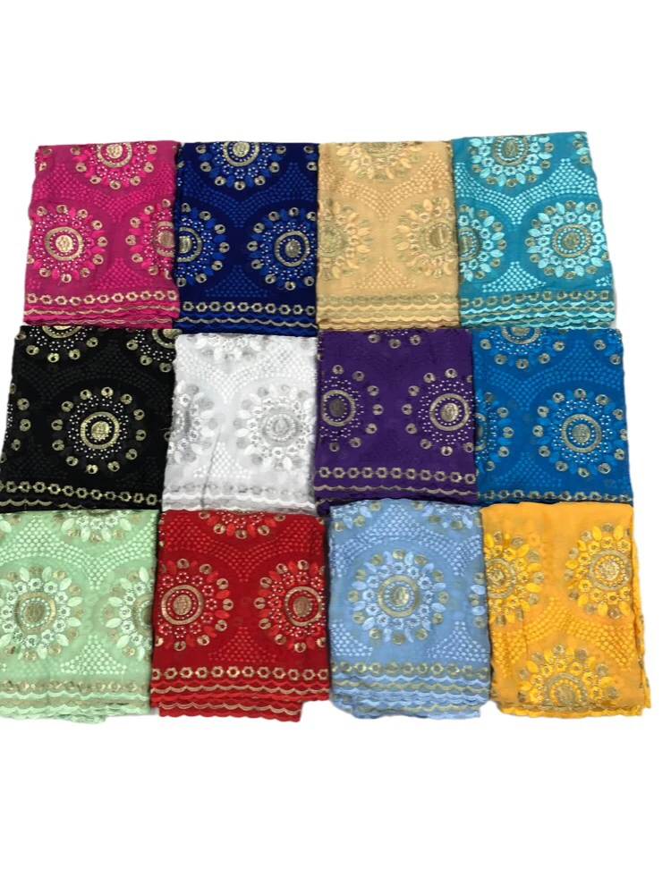 Latest African Women 100% Cotton Scarf Muslim Women Hijab Scarfs Big size Cotton Scarf for Shawls Pray shawlsHB019