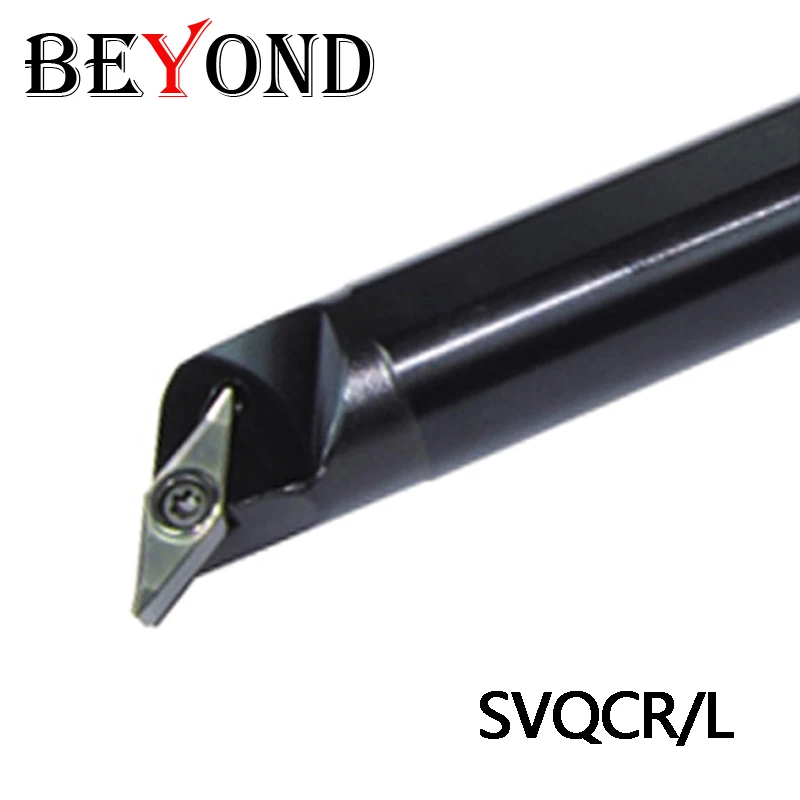 BEYOND-portaherramientas de torno, barra de perforación, SVQCR, S16Q-SVQCR11, S16Q, S20R, S25S, para cuchillas de inserción de carburo, 16/20/25mm