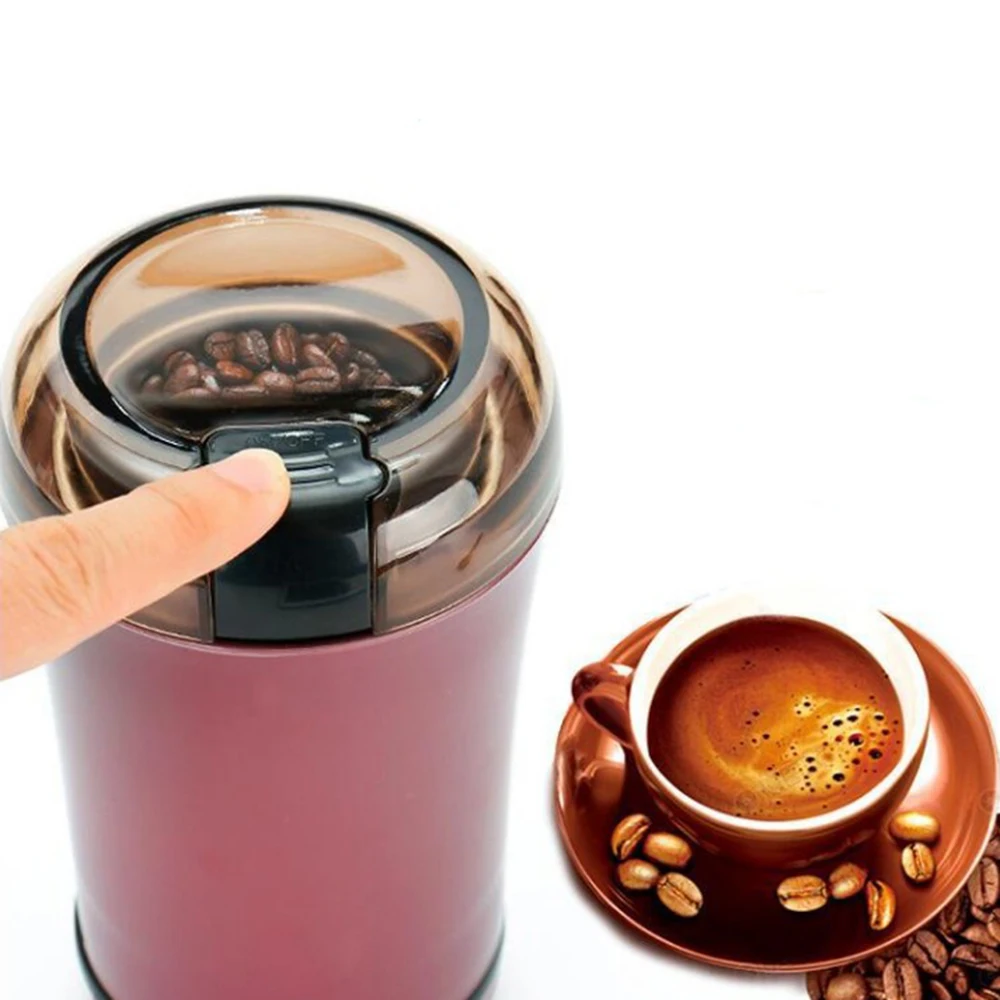 

Mini Food Grinder Stainless Steel Electric Grinder Household Grinder Coffee Grinder1