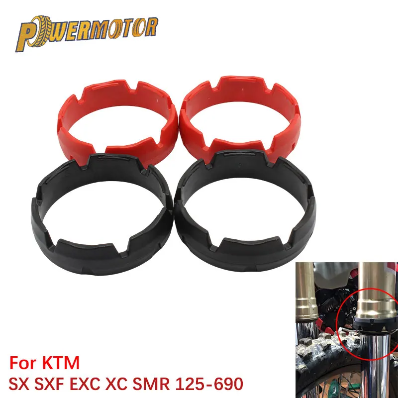 

Motorcycle Front Shock Absorber Anti-wear Ring Fork Wear Sleeve Protection Fit For KTM SX SXF EXC XC SMR 125-690 Parts