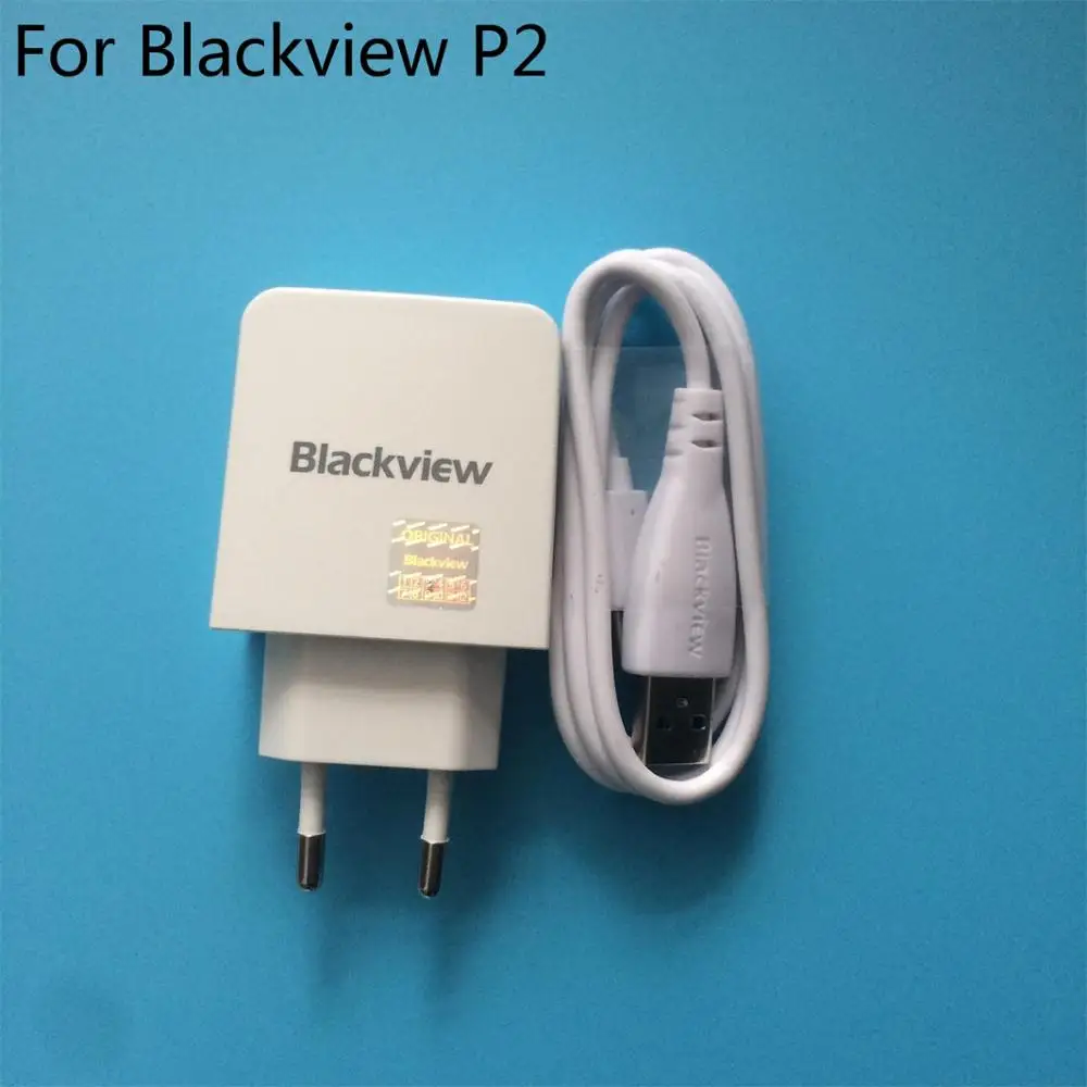 New Travel Charger + USB Type-C Cable For Blackview P2 MT6750T Octa Core 5.5 Inch FHD 1920x1080 tracking