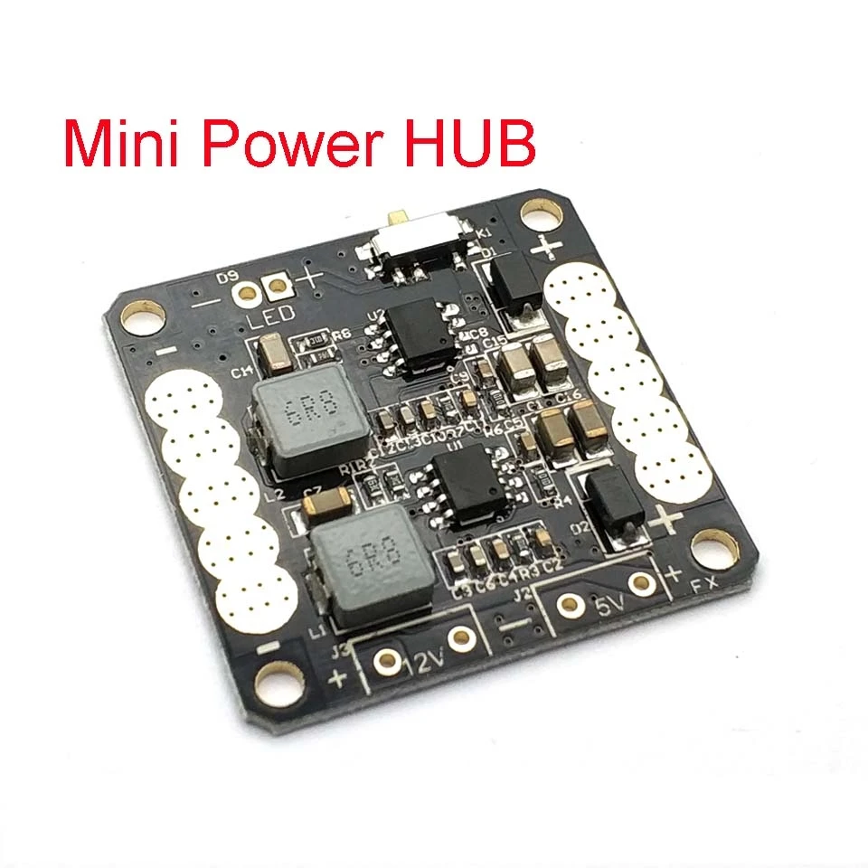 Mini Placa de distribución de energía V3.1, PDB con BEC 5V y 12V, para cuadricóptero multicóptero
