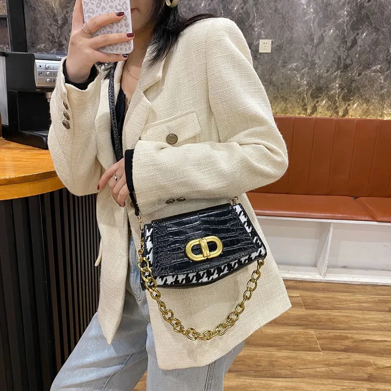 Vintage Women Shoulder Bag 2022 Designers Luxury Brand Crossbody Bags Female Top-Handle Bags Ladies Fashion Chain Brand Handbags