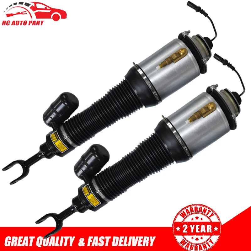 2Pcs Front L and R Air Suspension Shock Absorber For VW PHAETON V8, For BENTLEY Continental GT Flying Spur 3D0616039D 3D0616040D