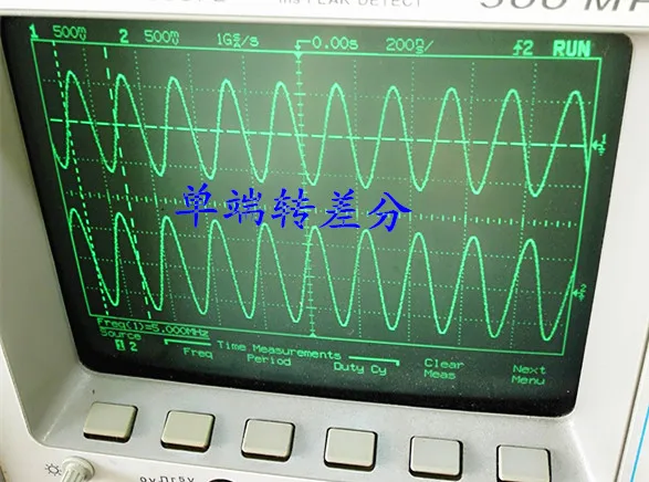 Ad8138 Single Ended / Differential Amplifier High Speed ADC Drives Low Distortion and High Bandwidth If Amplifier