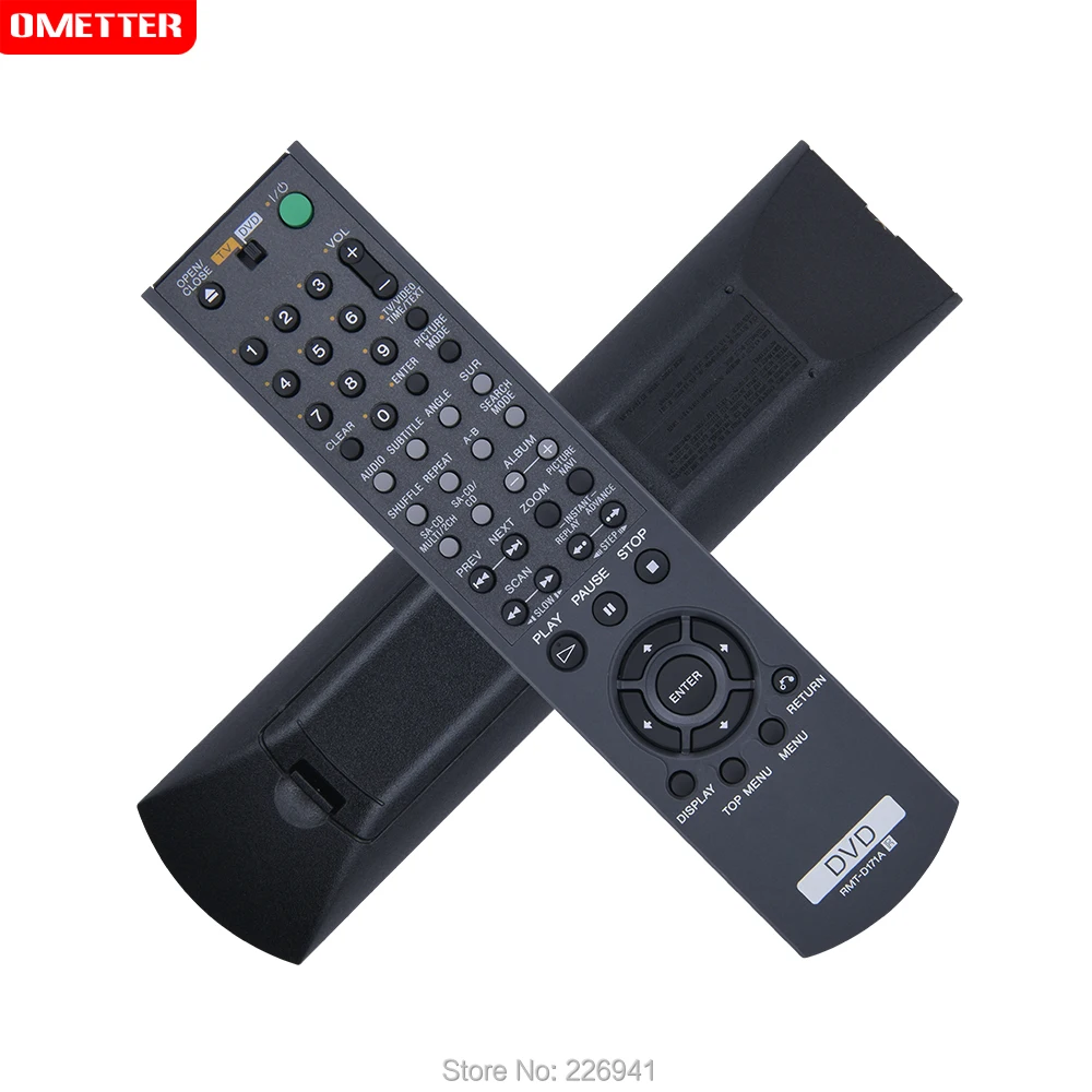 RMT-D171A RMTD171A Replace Remote Control fit for Sony CD DVD Player DVP-NS775V DVP-NS425 DVP-NC610 DVP-NC615 DVP-NC625